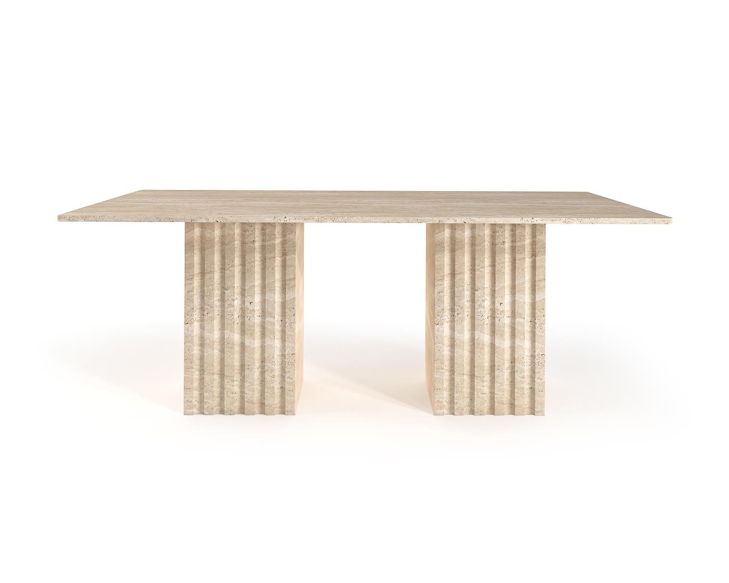Our Travertine Table Models